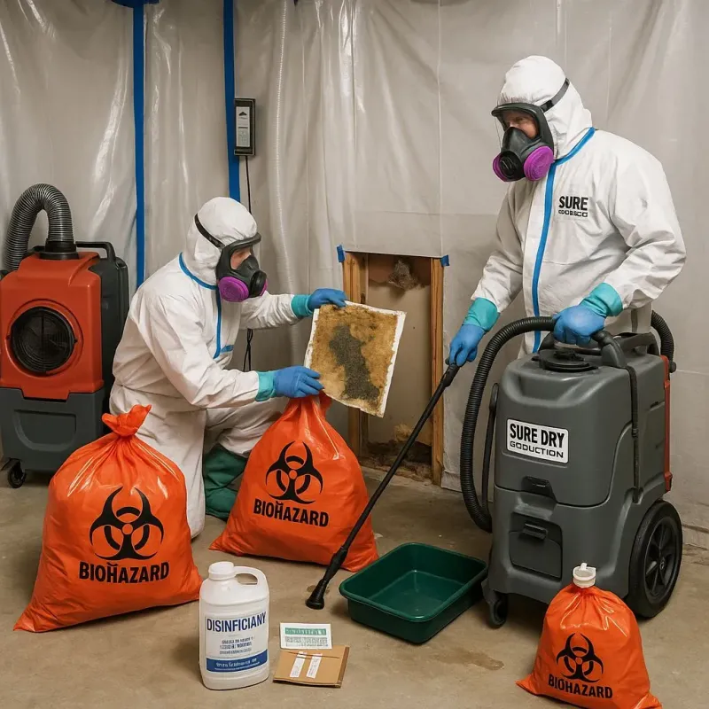 Contaminated Water Handling Protocols process in Rocksprings, TX