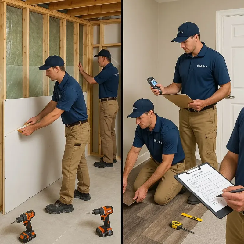 Repairs and Reconstruction process in Rocksprings, TX
