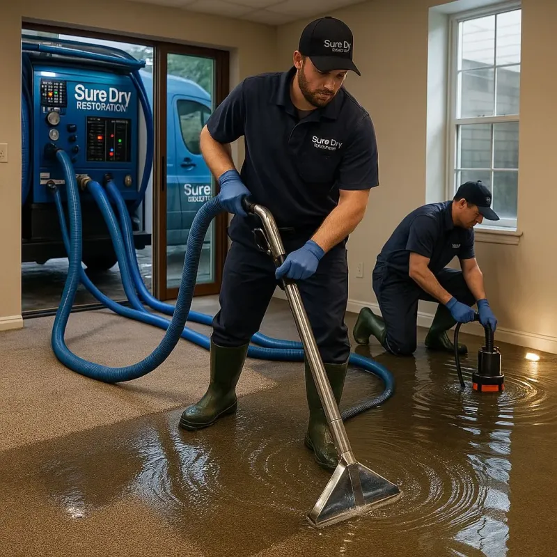 Water Extraction and Removal process in Rocksprings, TX